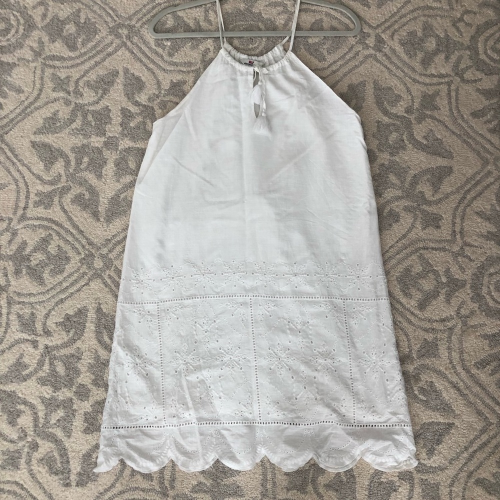 Vineyard Vines white cotton dress/cover up